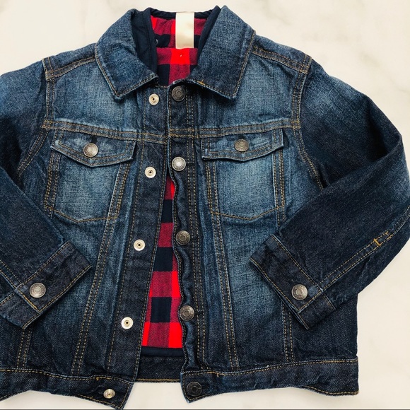 OshKosh B'gosh Other - Oshkosh Boys Jean Jacket Removable Vest Liner 5